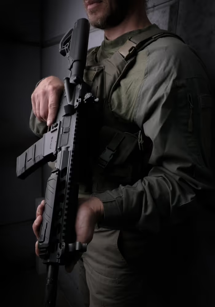 Soldier with Rifle